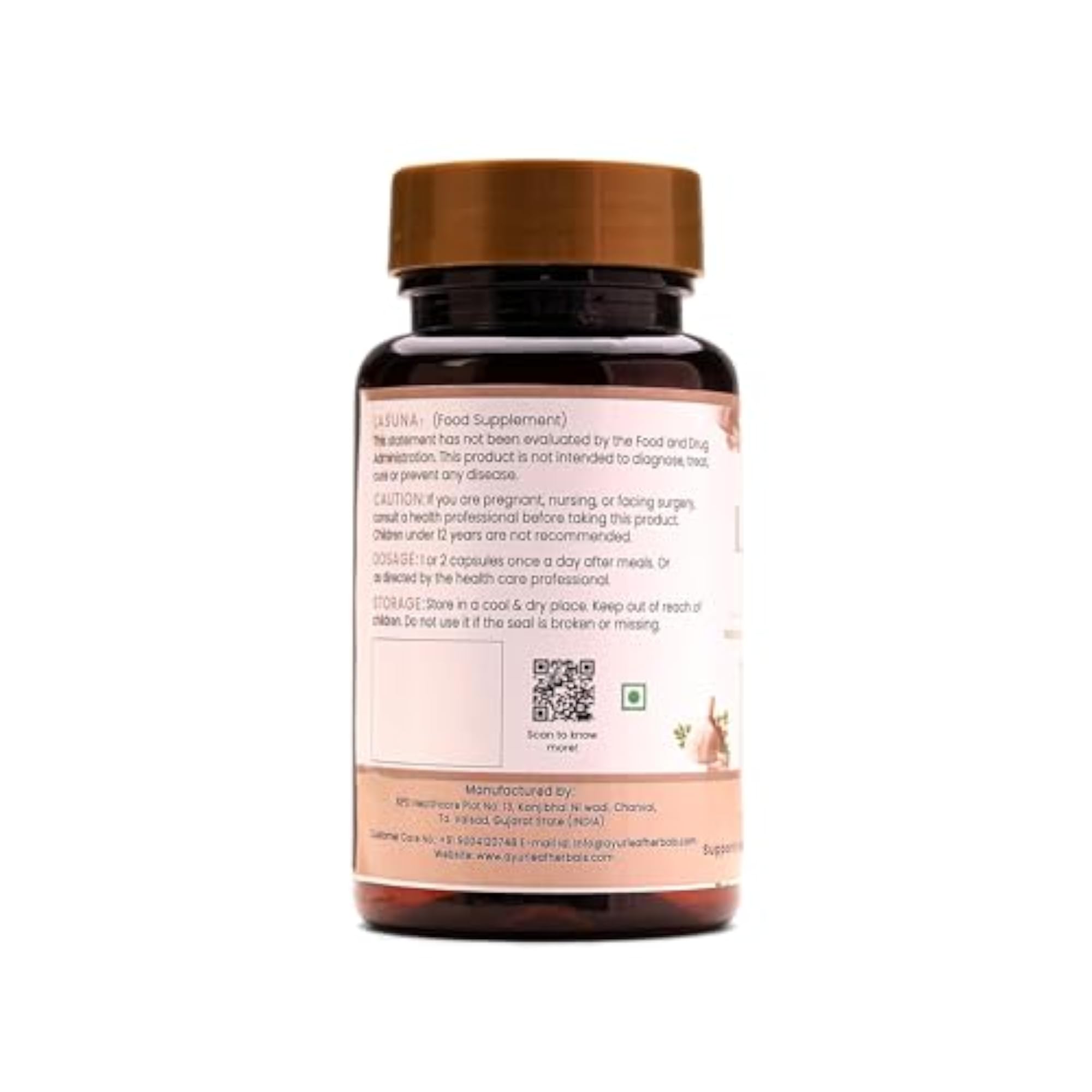 Lasuna (Garlic) Capsules for Cholesterol Control
