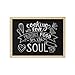 U Brands Chalkboard, 17 x 23 Inches, Birch Wood Frame (310U00-01)