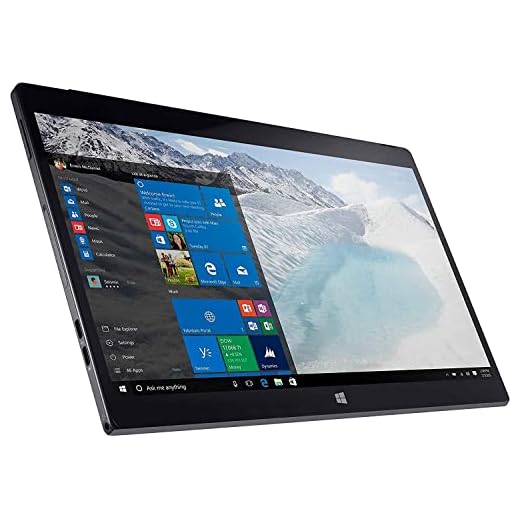 Dell Latitude 7275 FHD (1920x1080) 2-in-1 Laptop/Tablet PC (Intel Core M5-6Y57, 8GB Ram, 256GB Solid State SSD, Dual Camera, Type C Port, WIFI) Win 10 Pro (Renewed)
