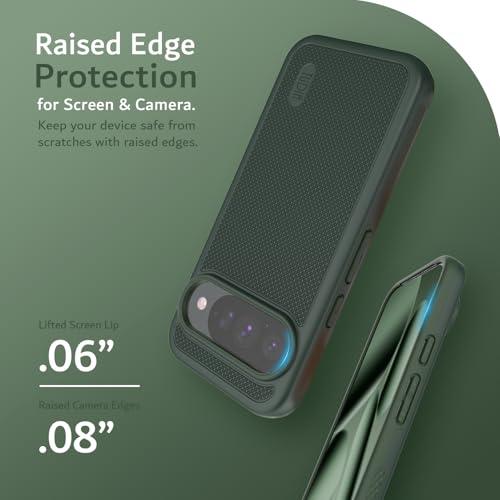 Image of TUDIA MergeGrip Magsafe Compatible for Pixel 10 & 10 Pro Case - Pine Green
