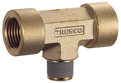 TRUSCO(トラスコ) ねじ込み継手 チーズ RC3/8XR1/4XRC3/8異径 TN-0213T