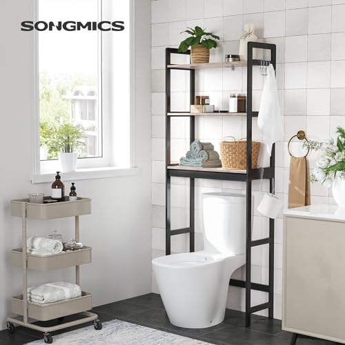 El Mejor Listado de Estantes para Baño Home Depot los más recomendados. 2 Estantes para Baño Home Depot marca SONGMICS (2)