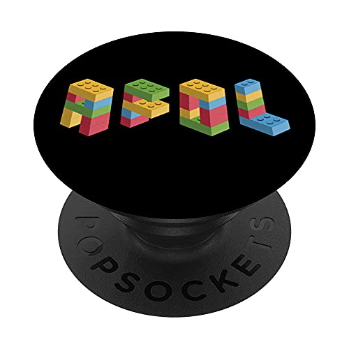 AFOL - Adult Fan Of Bricks Blocks ou blocos de construção PopSockets PopGrip intercambiável
