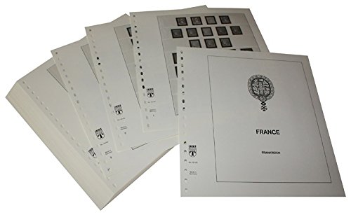 Feuilles pré-imprimées pour album timbres France 1945-1959 LINDNER