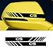 MLHH 2 pièces/Ensemble Voiture rétroviseur Autocollant Vue arrière décalcomanie Couverture côté Bande Auto carrosserie Style décoration Garniture Autocollants étanche Accessoires pour Citroen C5