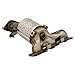 Exhaust Manifold with Catalytic Converter & Gasket + Hardware Pair Set for 2013-2015 Ford Explorer / 2013-2015 Flex / 2013-2015 Taurus / 2013-2015 Lincoln MKS / 2013/2015 MKT / 3.5L V6 Models Only