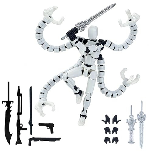SGYYSG Assembly Completed 3D Printed Robo 13 Action Figure, Dummy Figure