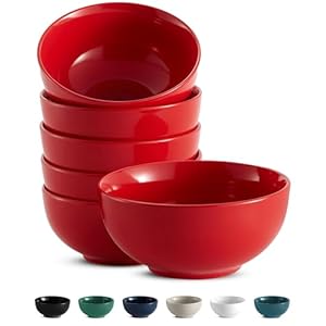 KooK Soup Bowls, Cereal Bowl, Ceram...