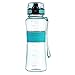 Swig Savvy 22 oz Tritan Water Bottle Eco Friendly & BPA-Free Plastic ,Leak Free One-Click Flip Top open Ideal For Sports Yoga, Camping, Biking, & Jogging . (Green)