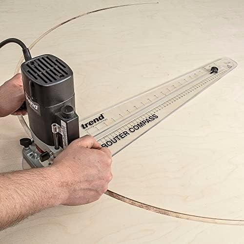 Trend R/COMPASS/A Router Compass 650mm, White