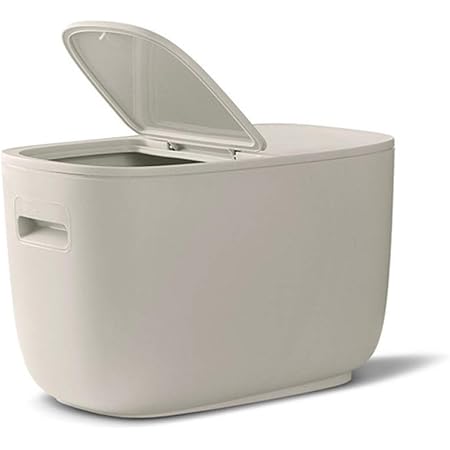 Amazon Champion Crafts 米びつ 10kg 米櫃 北欧風 米入れ 密閉 食品貯蔵容器 ライスストッカー 防湿シール お米収納庫 防虫 防湿 冷蔵庫に置いてもいい 一人暮らし 落ち着いた雰囲気 ライス箱 キャスターあり 移動便利 計量カップ付き 幅37 奥行23 高さ23cm ベージュ