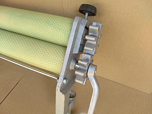 Cilindro alveolador de cera de abelhas manual - em Ferro.
