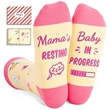 HAPPYPOP Pregnancy Socks for Pregnant Women - Mom to Be Gifts for First Time Mom, Mother's Day Gifts for Expecting Mothers