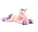 Lifestyle & More Peluche Gigante de Peluche Unicornio Peluche XXL 110 cm de Largo en Rosa / Morado para amar