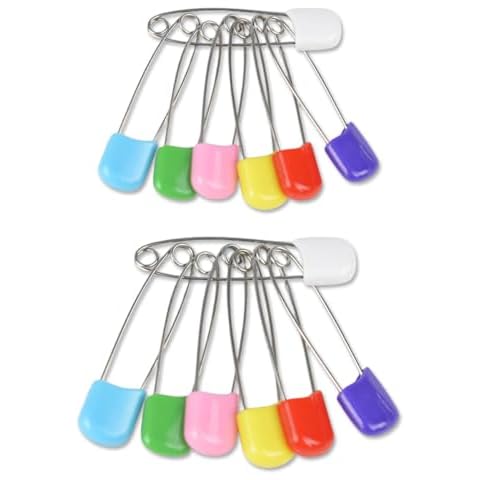 12 épingles à nourrice en plastique Generic Cover