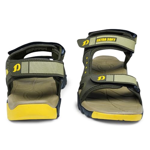 Image of DOCTOR EXTRA SOFT Men's Classic Athletic & Outdoor Casual Sandals /Floaters with Adjustable Cushion Strap for Adult | Comfortable & LightWeight |Stylish & Anti-Skid |Everyday Use for Gents & Boys D-305
