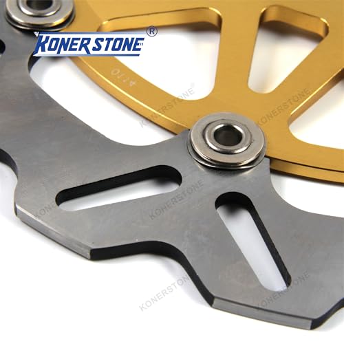 Bremsscheiben Vorne für Aprilia SHIVER GT750 2009/SL SHIVER 750 2007-2017/DORSODURO 750 2008-2014/DORSODURO FACTORY 750 2010 2011 Disc Zubehör Moto GT SL 750 Gold