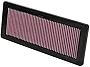 K&N Engine Air Filter: Reusable, Clean Every 75,000 Miles, Washable, Replacement Car Air Filter: Compatible with 2007-2019 DS/Opel/Peugot/Vauxhall/Mini/Citreon (DS, Grandland, Cooper, C5, C4L),33-2936