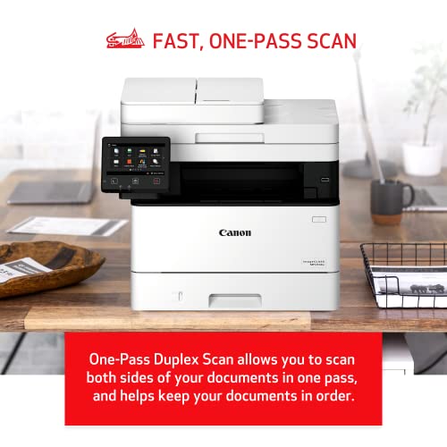 Canon Imageclass Mf451Dw All-In-One Wireless Monochrome Laser Printer | Print, Copy, & Scan| 5" Inch Color Touch Lcd #TOP5