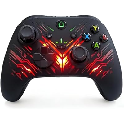 gamtooy X box 1 Controller, Gaming Remote for all series of X-box One Host and PC Win10+ with Programming Buttons, Turbo, LED Light, Firmware Upgrade Required From Third Party