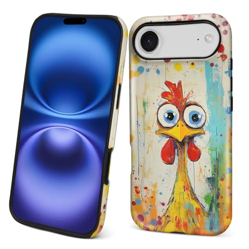 Coque pour PT 17 A résistante aux chocs silicone coq rigolo