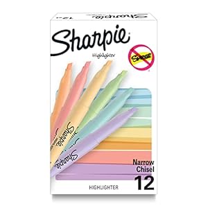 SHARPIE Pocket Highlighters, Mild P...