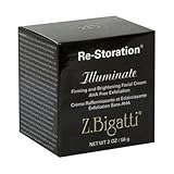 Z. Bigatti Re-Storation Firming and Brightening Facial Cream, Illuminate, AHA Free Exfoliation, 2 oz (56 g)