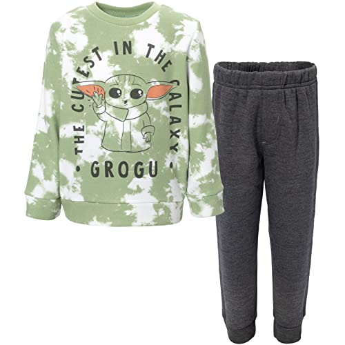Image of STAR WARS The Mandalorian The Child Sweatshirt and Pants Set Infant to Big Kid