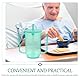 Healvian Schnabelbecher für Erwachsene Schnabeltasse Senioren Auslaufsicher Mit Henkeln Auslaufsicherer Trinkbecher Für Heiße Und Kalte Getränke