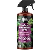Indoor House Plant Food Spray | All-Natural Formula with Seaweed Extract | Promotes Healthy Growth | Ideal for Both Indoor and Outdoor Use | Organic & Biodegradable