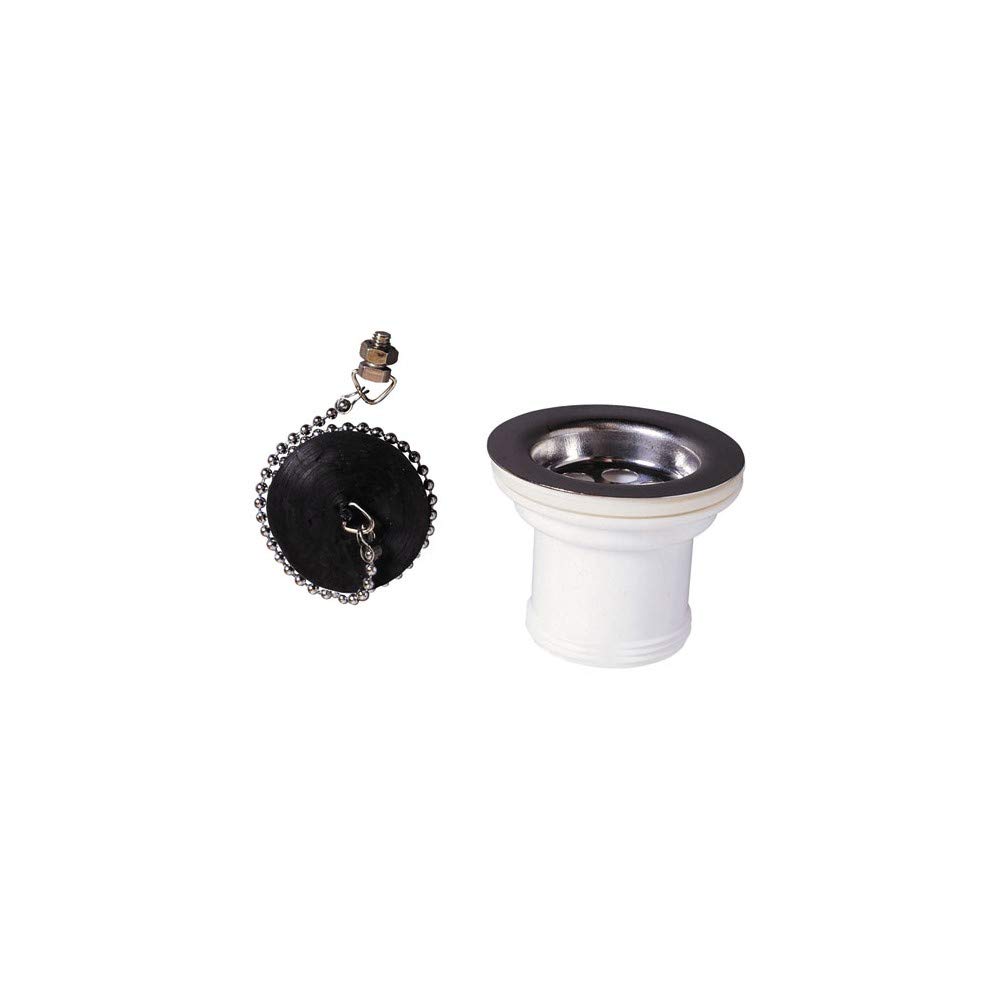 Wirquin 39254001 Cupola ABS Per Pilette James - Accessorio Bianco &Oslash; 120mm