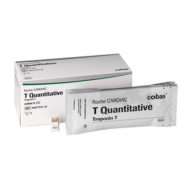 Roche Cardiac T Quantitative 128904 lot de 10 tests de cardiologie