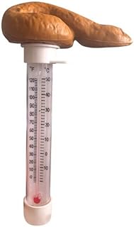 Floating Pool Thermometer, Pool Thermometer, Poo Shape Water Thermometer ,Shatter Resistant Floating Thermometer ,for Indoor & Outdoor Swimming Pools