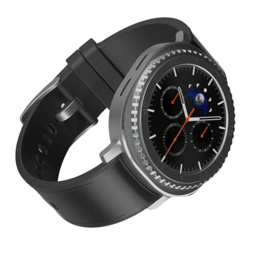 Image of Samsung Galaxy Watch 8 Classic | 46mm, Rotating Bezel | AI Smartwatch w / 1.34 inch AMOLED, Wi-Fi, Bluetooth, GPS Fitness Tracker, IP68 | International Latin Model (No Warranty) L500 | w /Charger Cube,