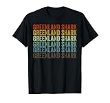 Greenland Shark Retro T-Shirt