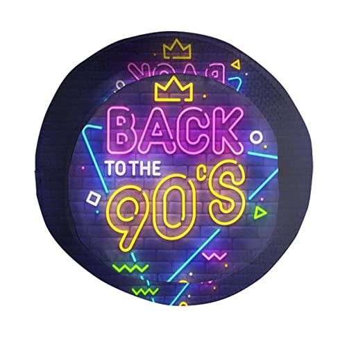 Back To The 90'S Neon 1990S Fashion Art Bucket Hat Fishing Hats Summer Travel Beach Sun Uv Protection Packable Fisherman Cap For Men Women Teens #TOP3