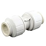 John Guest Speedfit PEI0420 1/2-Inch CTS Union Coupler, 5-Pack