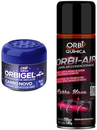 Limpa Ar Condicionado Higienização Automotiva + Aromatizante | Ch...