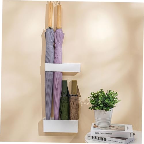 IMIKEYA Suporte De Guarda-Chuva Recipiente De Retenção De Guarda-Chuva Prateleira De Montagem Na Par