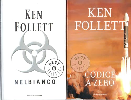  Ken Follett Codice a zero + Nel Bianco Best Sellers Mondadori 2 VOLUMI