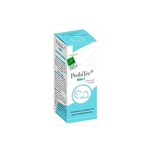 100% Natural - Probitec Niños 1 Vitamina D. Envase Mensual 7,5 Mililiter
