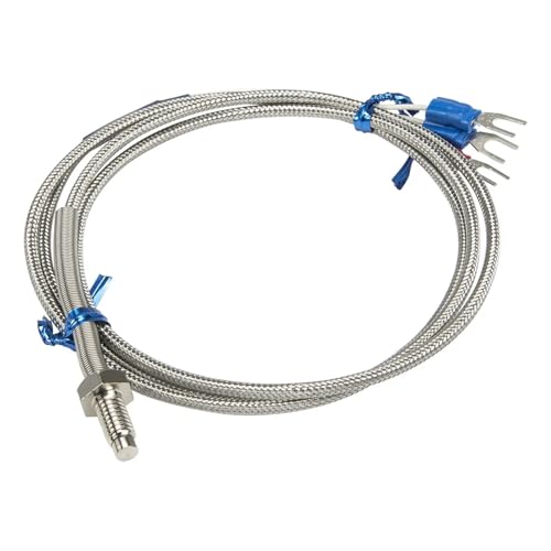 Sensor de temperatura PT100 M6 para control térmico en maquinaria
