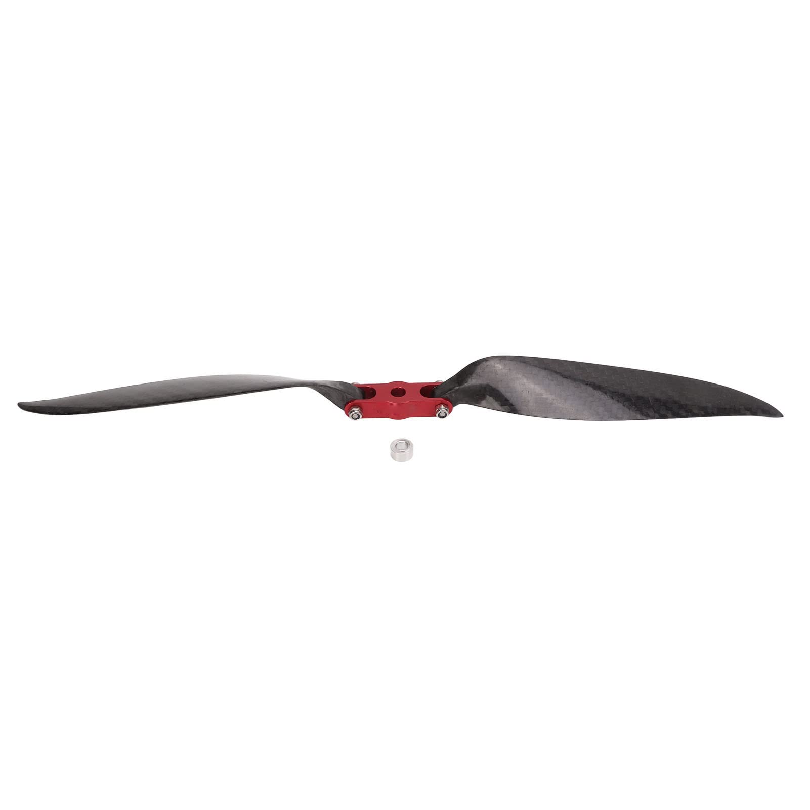 plplaaoo Hélice Plegable RC Fibra de Carbono Aleación de Aluminio Hoja Delgada de 325 mm Hélice de Drones de Alta eficiencia para Aviones de ala Fija Pieza de Repuesto Liviana y Duradera