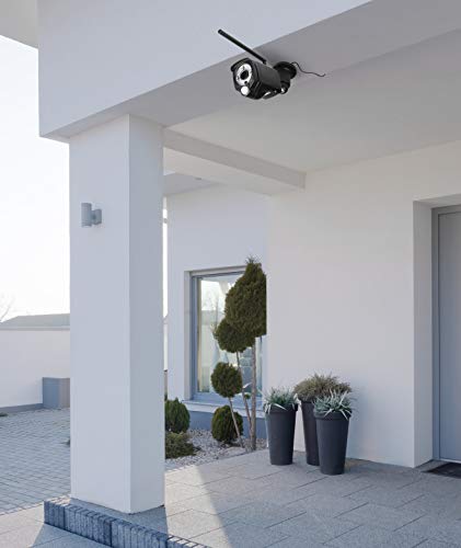 Technaxx WiFi IP Outdoor Camera TX-145, FullHD 1080p Security Camera, PIR Motion Sensor (120°/8 m), 15m Night Vision - Image 4