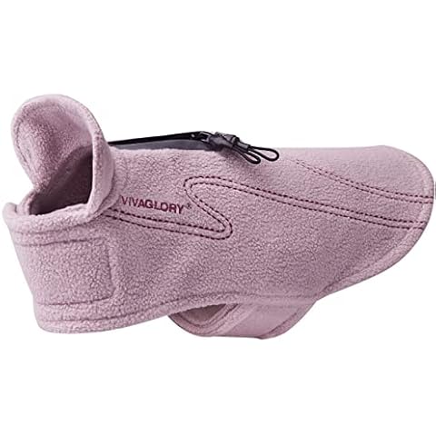 VIVAGLORY Windproof Fleece Dog Coat for All Sizes Cover