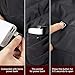 HOFOUND Chaleco Térmico Electrico para Hombre y Mujer, Chaleco Calefactable Eléctrico Lavable...