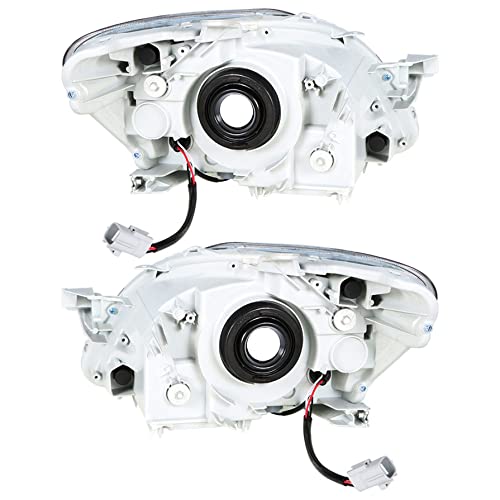 Gxywady Headlight Assembly Replacement For 2007-2011 Toyota Yaris Sedan Halogen Projector Headlamp Headlights Pair Left And Right Side #TOP3