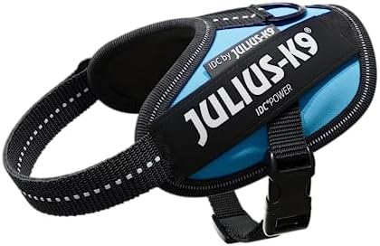 Julius-K9, 16IDC-P-B2, IDC Powerharness, dog harness, Size: Baby 2, Black