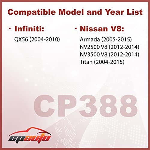 Epauto Cp388 (Cf10388) Replacement For Nissan/Infiniti Premium Cabin Air Filter Includes Activated Carbon #TOP1