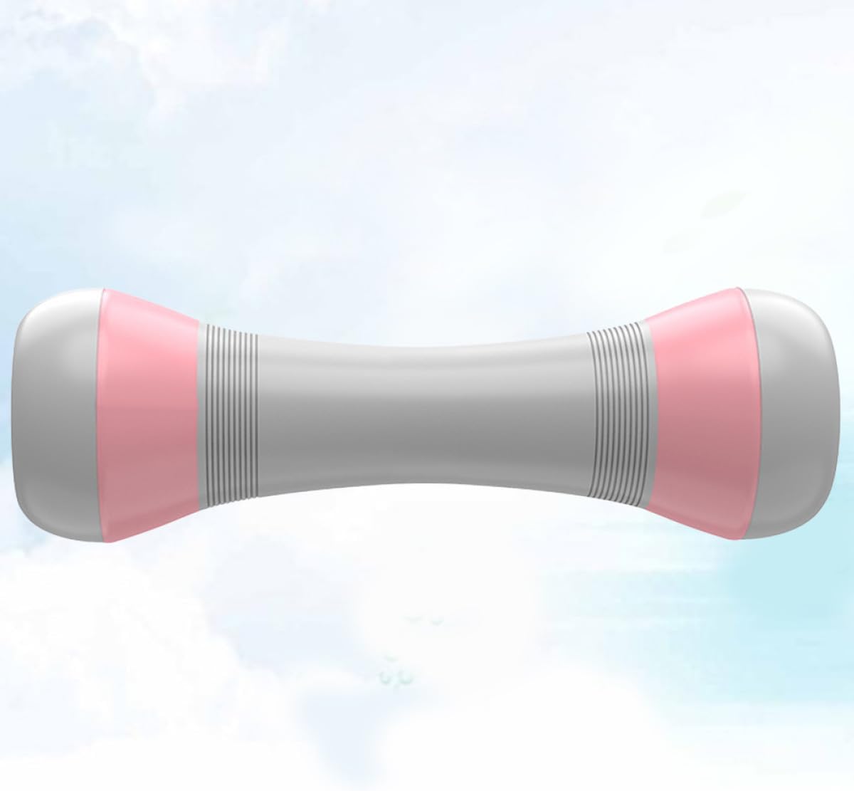 Alasum Adjustable Weight Dumbbell for Women, Pink 1-2kg Fitness Hand Weight, Home Workout Exercise Equipment for Strength Training